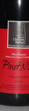 Barthel - Pinot Noir Vieilles Vignes