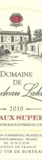 Domaine de Brondeau Lalande - Bordeaux Superieur