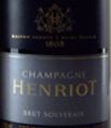 Champagne Henriot Brut Souverain + Etui Bois
