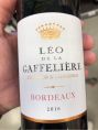 Léo de la Gaffelière Bordeaux