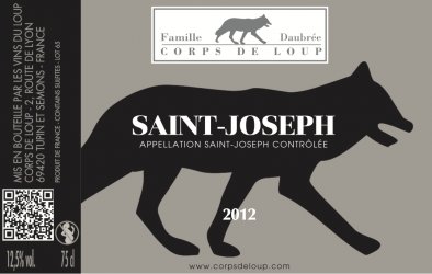 Saint-Joseph - Domaine de Corps de Loup - 2012 - Rouge