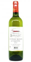 Chateau Manoir de Valette - Manoir de Valette - 2018 - Blanc