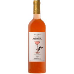 TRINQUONS SOUS LA PLUIE - CHÂTEAU HAUT BRANDA - Cave à Film - 2019 - Rosé