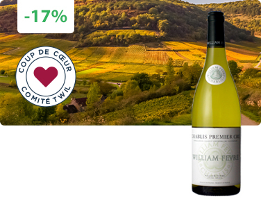 Chablis 1er Cru 2018 à un tarif exceptionnel William Fèvre