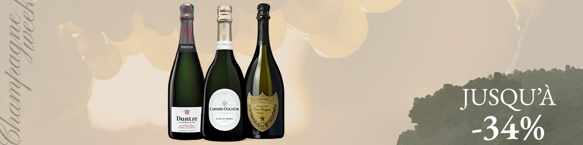 La Champagne Week est lancée ! Meilleurs prix garantis sur plus  de 60 champagnes