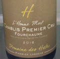 Chablis Premier Cru Fourchaume