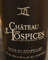 Château des Hospices Côtes du Roussillon