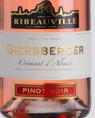 Crémant Giersberger Pinot Noir (rosé)