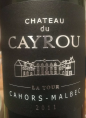 La Tour du Cayrou - Cahors-Malbec