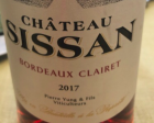 Château Sissan Bordeaux Clairet