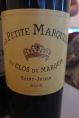 La Petite Marquise du Clos du Marquis