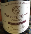 Bourgogne Chitry Cuvée Aloïs