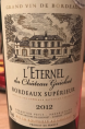 L'Eternel du Château Guichot