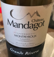 Château Mandagot - Grande réserve