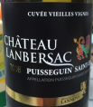 Château Lanbersac - Cuvée Vieilles Vignes