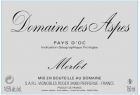 Merlot – Domaine des Aspes