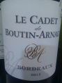 Le Cadet de Boutin-Arnaud