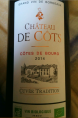 Chateau de Côts Cuvée Tradition - Château de Côts - 2014 - Rouge