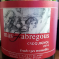 Croquignol - Mas Fabregous - 2014 - Rouge