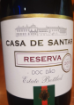 Casa De Santar Reserva