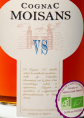 Moisans Cognac VSOP Bio