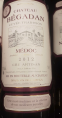 Château Bégadan Cuvée Tradition