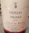 Vieilles Vignes Côtes du Rhone