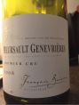 Meursault-Genevrières Premier Cru