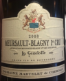 Meursault-Blagny 1er Cru La Genelotte