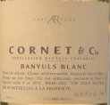 Cornet & Cie- Banyuls Blanc