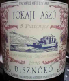 Disznoko Tokaji Aszu 5 Puttonyos