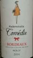 Mademoiselle Comédie Bordeaux Merlot