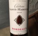 CHÂTEAU SAINTE-MAROTINE