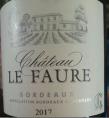 Château Le Faure