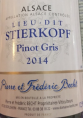 Pinot Gris Stierkopf