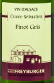 Pinot Gris Cuvée Sébastien