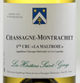 Chassagne-Montrachet 1er  cru La Maltroie