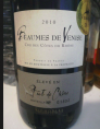 Beaumes de venise Elevé en fût de chêne