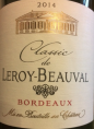 Château Leroy Beauval - Cuvée Seigneur De Beauval
