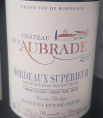 Château de L'Aubrade Bordeaux Supérieur