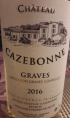 Château Cazebonne Graves
