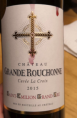 Château Grande Rouchonne Cuvée La Croix