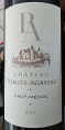 Château Pomiès-Agassac - Château d'Agassac - 2015 - Rouge