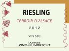 Riesling Terroir d'Alsace