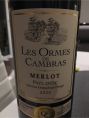 Les ormes de Cambras - Merlot