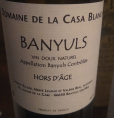Banyuls Hors d'Age