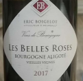 Les Belles Roses Bourgogne Aligoté Vieilles Vignes