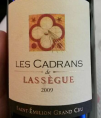 Les Cadrans de Lassègue - Château Lassègue - 2009 - Rouge