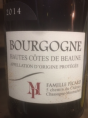 Bourgogne Hautes Côtes de Beaune