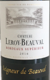 Château Leroy Beauval - Cuvée Seigneur De Beauval